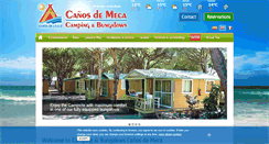 Desktop Screenshot of campingcm.com