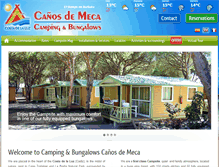 Tablet Screenshot of campingcm.com